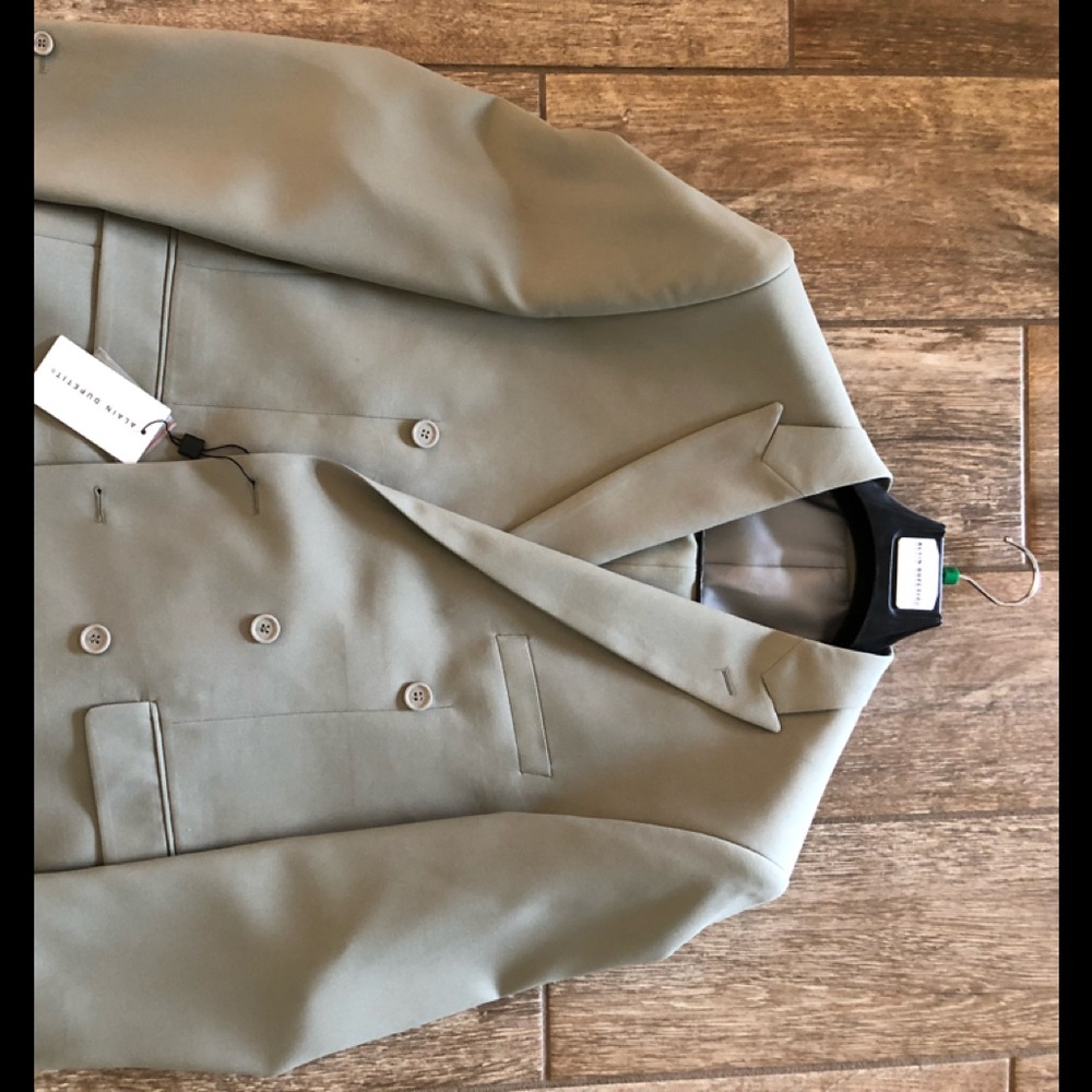 Light Grey - Double Breasted Suit 40R/34W